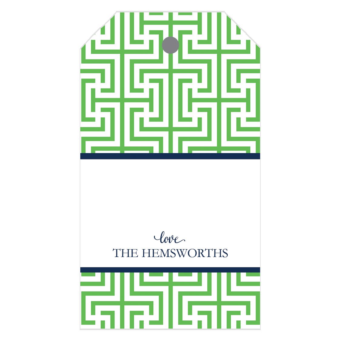 Garden Maze Personalized Gift Tags Wholesale