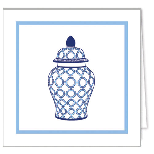 In Stock Gift Enclosure Cards + Envelopes | Geometric Ginger Jar