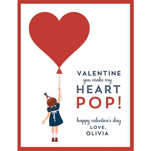 Unicorn Valentine - Valentines for Kids – The Preppy Desk LLC