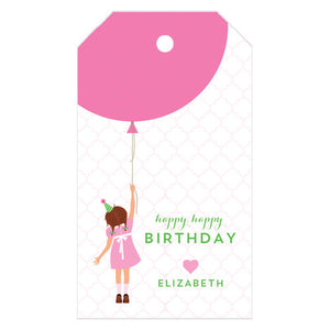 Birthday Girl Personalized Gift Tags