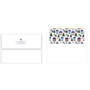 Holiday Village Photo Card Wholesale