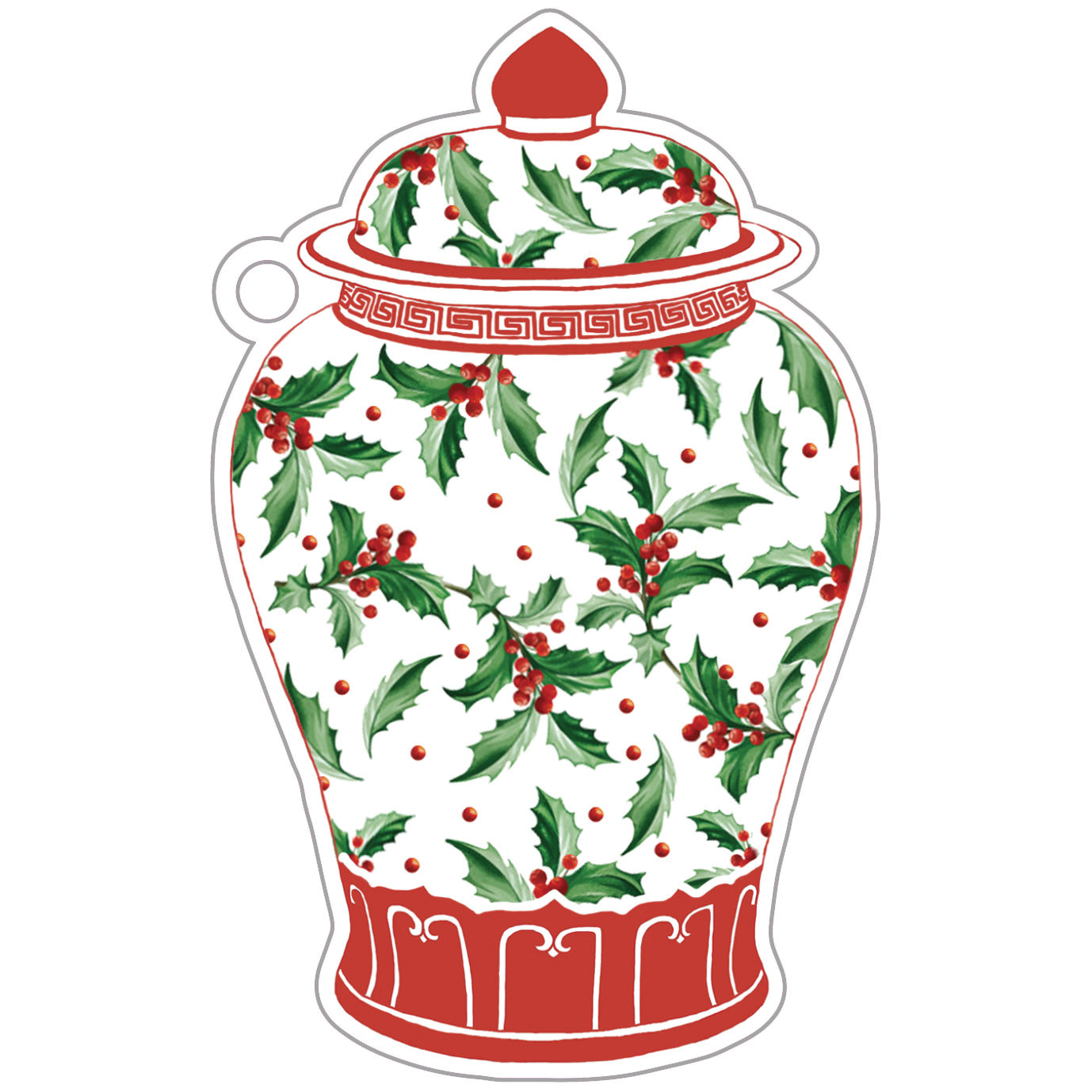 Stock Shoppe: Holly Ginger Jar Die-Cut Gift Tags