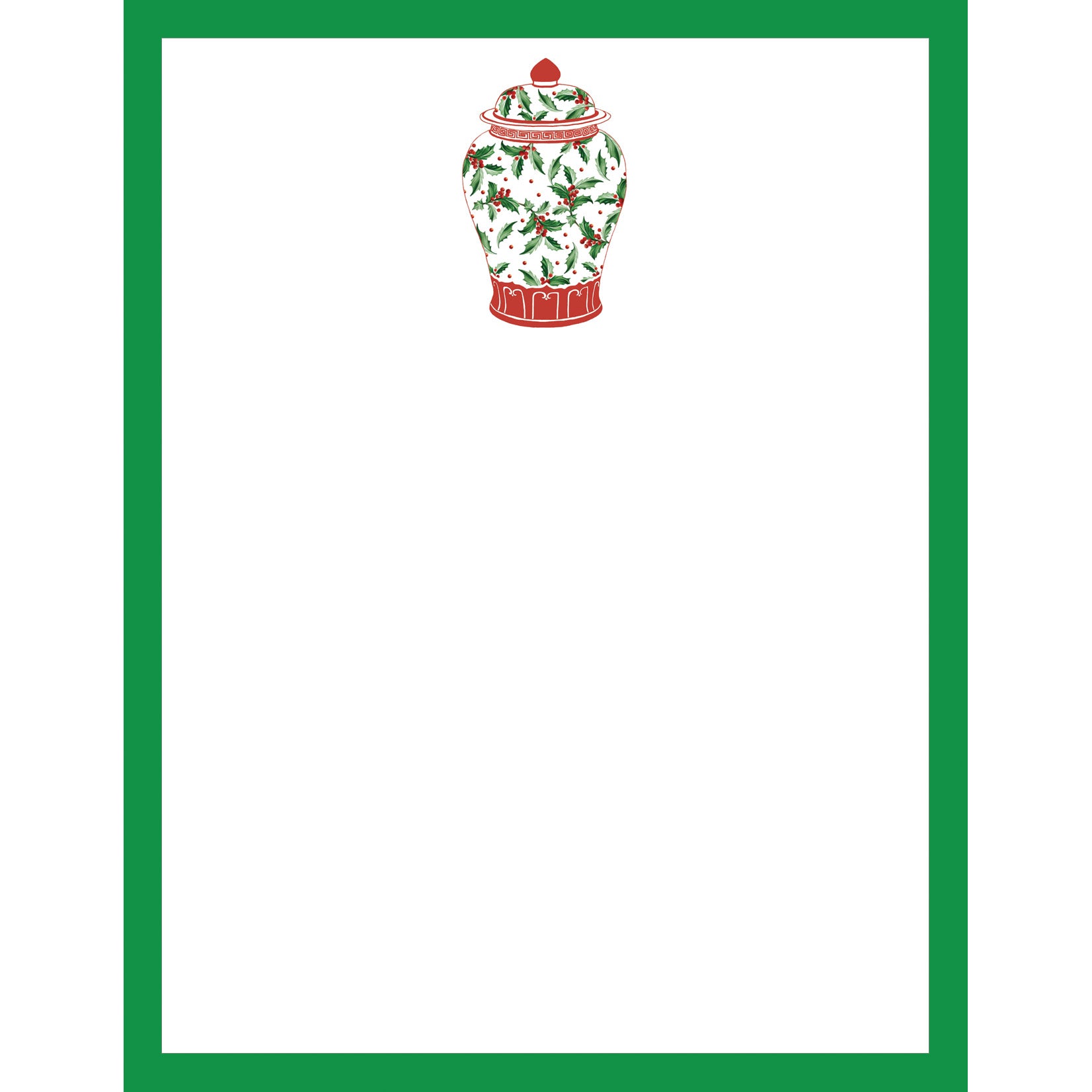 Stock Shoppe: 4.25x5.5 Holly Ginger Jar Notepad