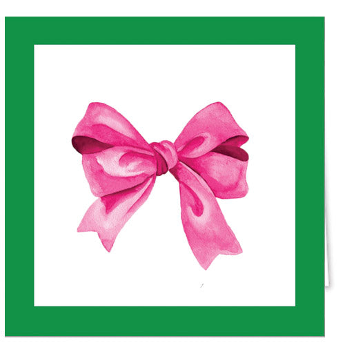 In Stock Gift Enclosure Cards + Envelopes | Pink Bow