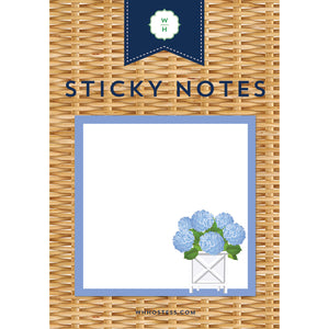 Hydrangeas Single Sticky Note