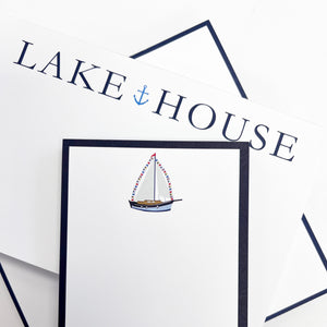 Stock Shoppe: 8.5x5.5 Lake House Slab Notepad