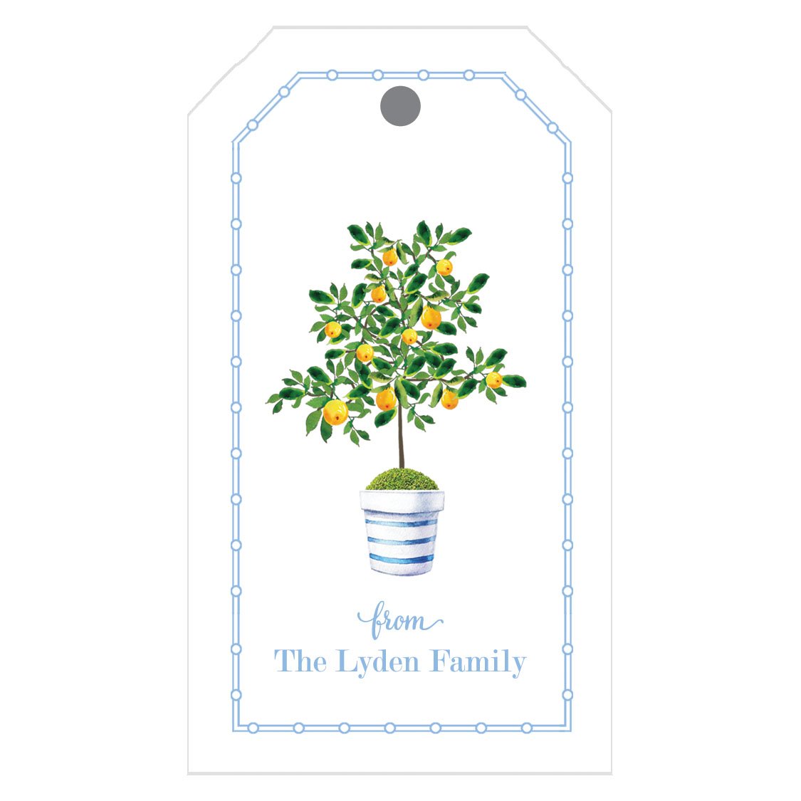Lemon Tree Personalized Gift Tags Wholesale