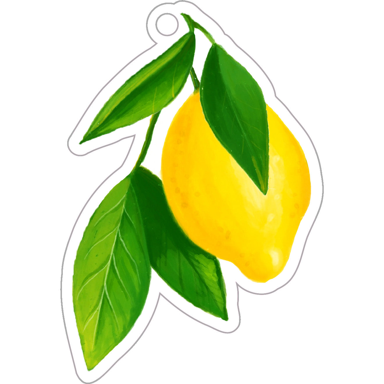 In Stock Lemon Die-Cut Gift Tags