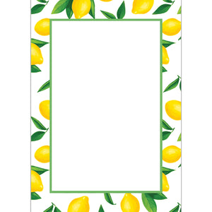 Stock Shoppe: 5x7 Lemons Notepad