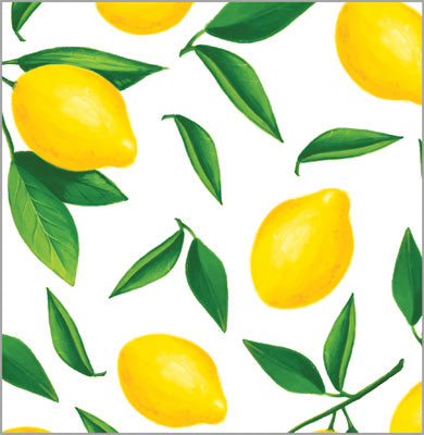 In Stock Lemons Gift Wrap Sheets