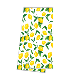 WH Hostess Cotton Tea Towel | Lemons