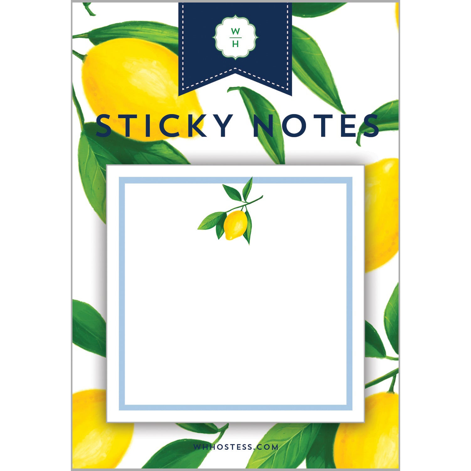 In Stock Lemon Single Sticky Note