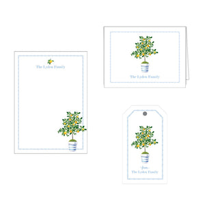 Lemon Tree Stationery Gift Set