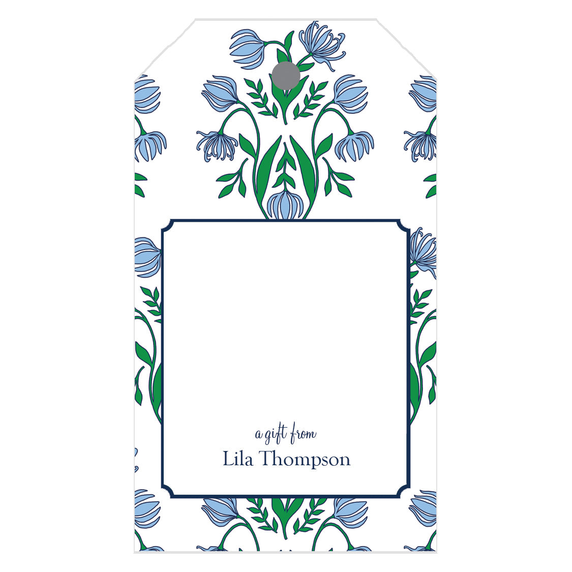 Lotus Flower Personalized Gift Tags