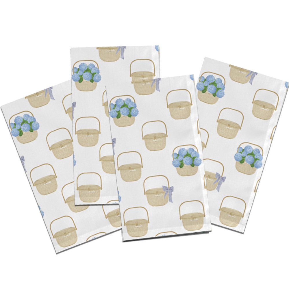 20"x20" Dinner Napkin Set of 4 | Nantucket Basket