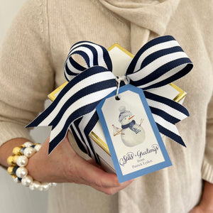 Nautical Snowman Personalized Gift Tags
