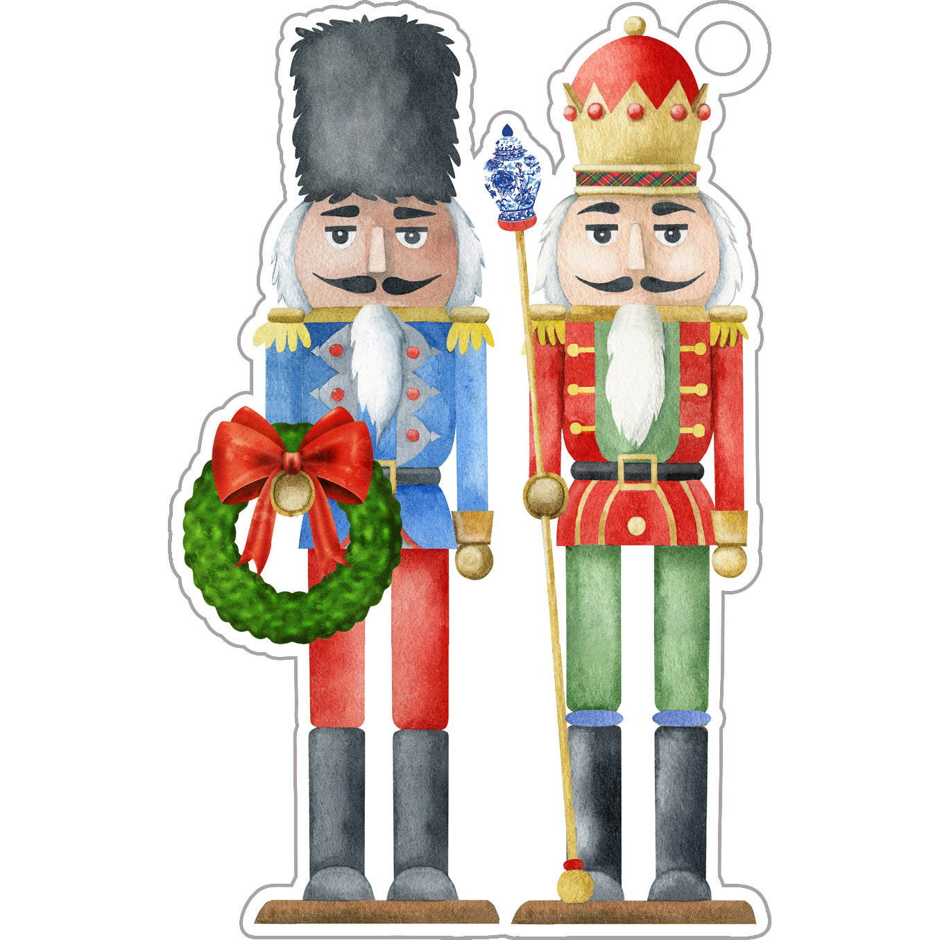 Stock Shoppe: Nutcrackers Die-Cut Gift Tags