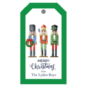 Nutcrackers Personalized Gift Tags
