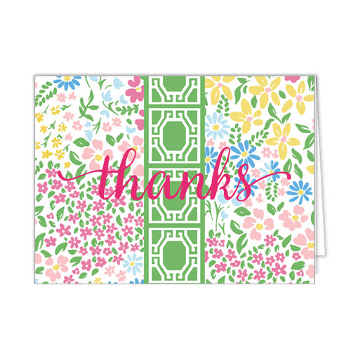 In Stock Folded Notecard Set of 10 | Palm Beach Floral