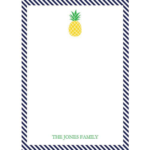 Preppy Pineapple Personalized Notepad Wholesale