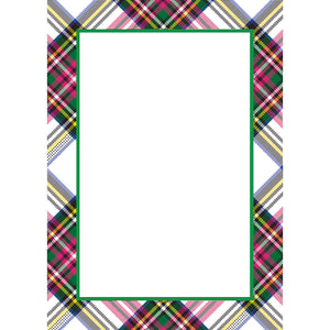 Stock Shoppe: 5x7 Preppy Plaid Notepad