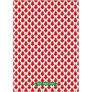 Red Ornaments Holiday Photo Card