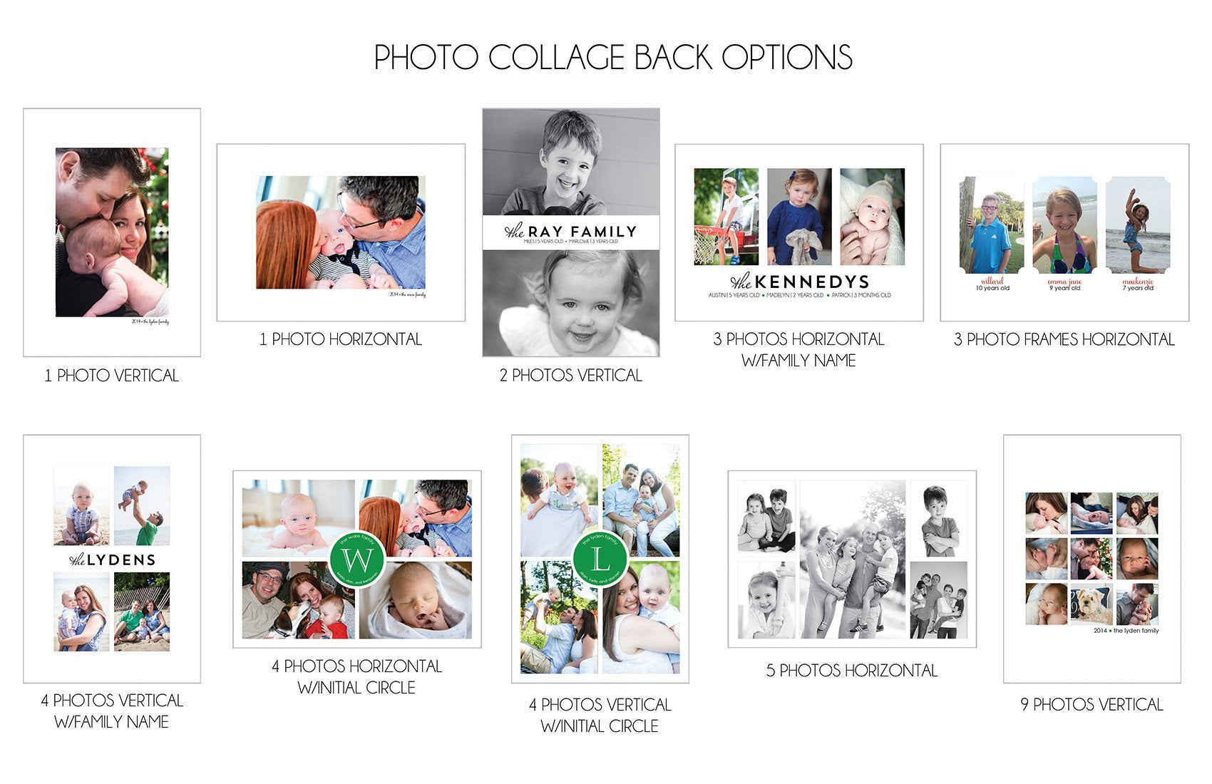Red Ornaments Holiday Photo Card Wholesale
