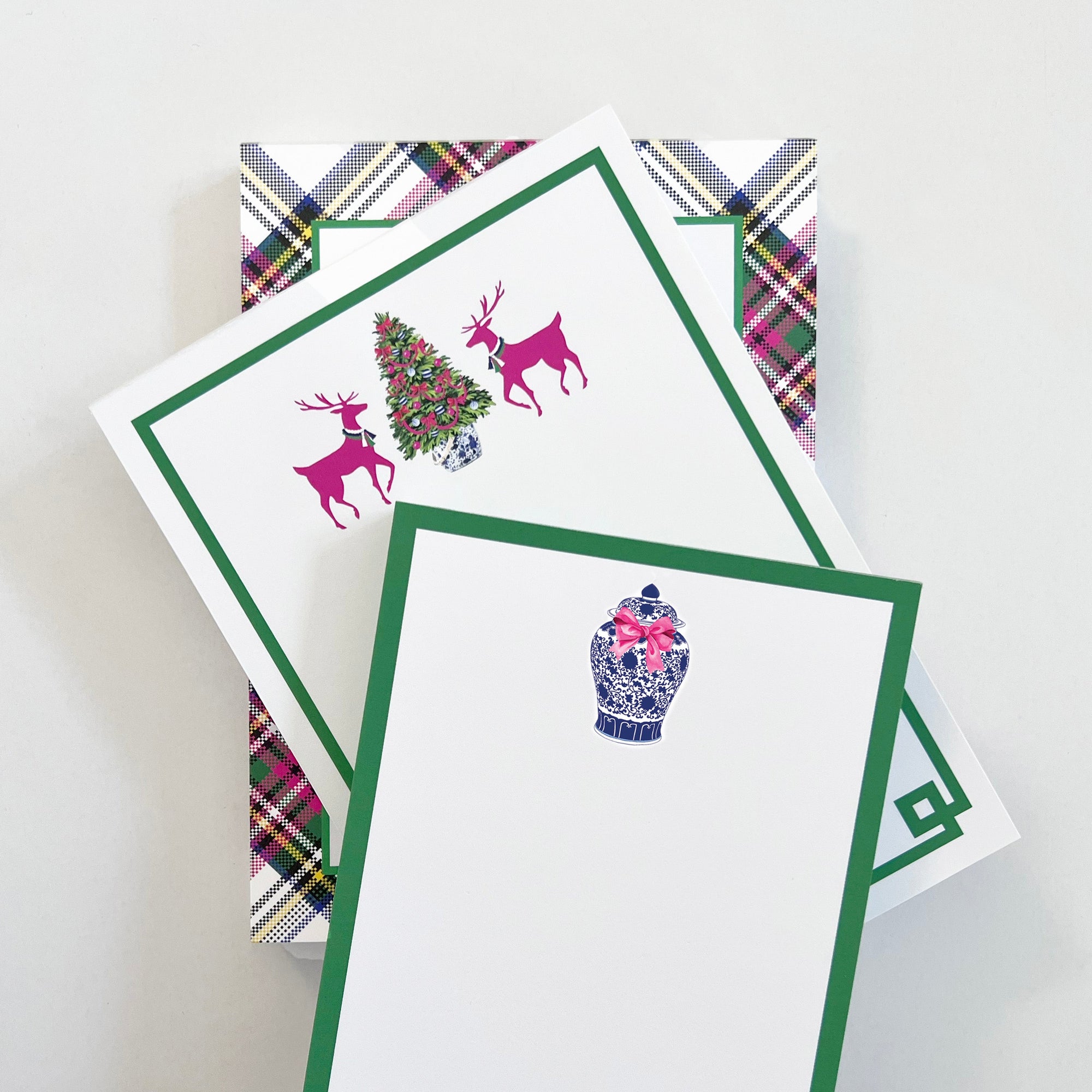 Stock Shoppe: 5x7 Preppy Plaid Notepad