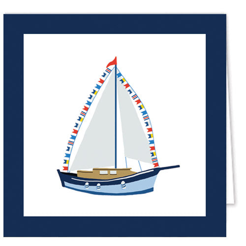 In Stock Gift Enclosure Cards + Envelopes | Sailboat
