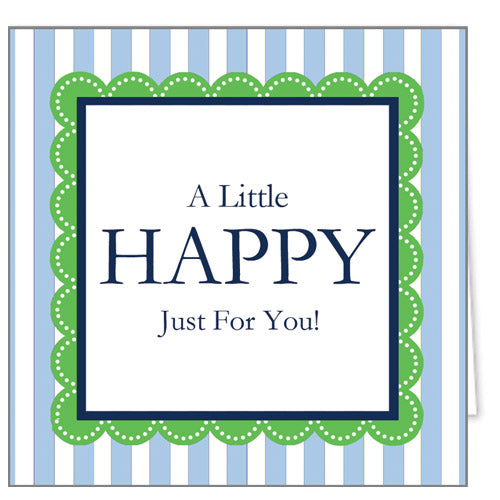 In Stock Gift Enclosure Cards + Envelopes | Scallop Stripe