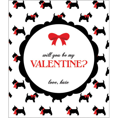 Scotty Dog Valentines for Kids