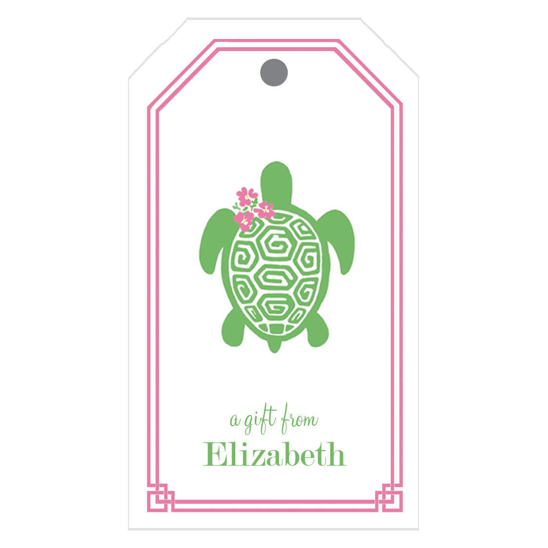 Sea Turtle Personalized Gift Tags
