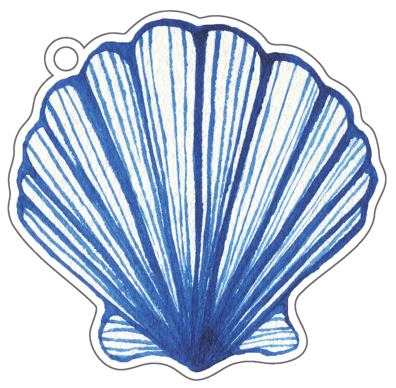 In Stock Sea Shell Die-Cut Gift Tags