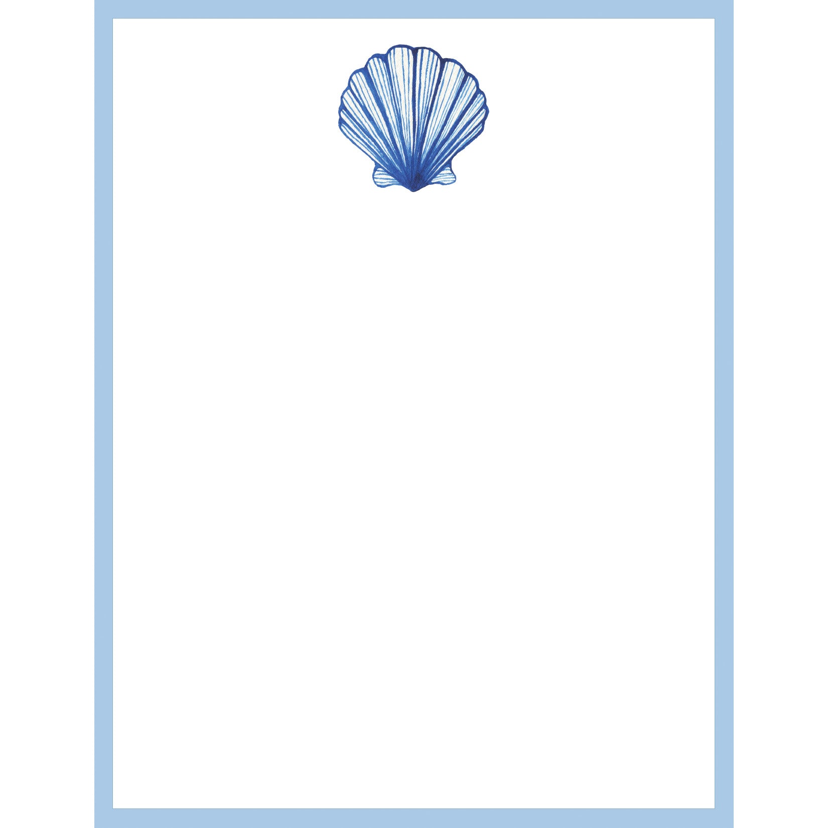 Stock Shoppe: 4.25x5.5 Sea Shell Notepad