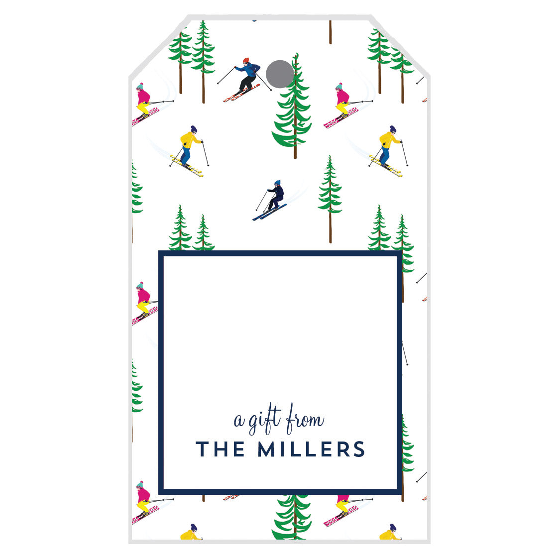 Ski Resort Gift Tags