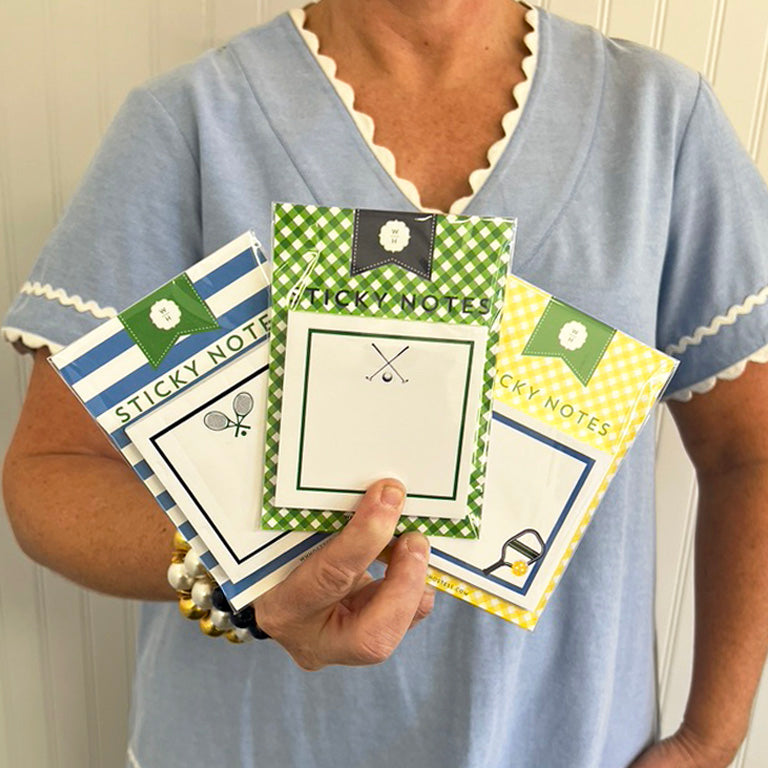 Pickleball Single Sticky Note