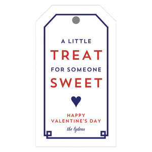 Sweet Treats Valentine's Day Personalized Gift Tags