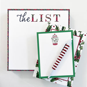 Stock Shoppe: 5x7 Holly Notepad