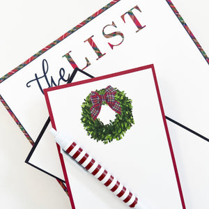 Stock Shoppe: 8.5x8.5 SLAB Stock Notepad | Tartan "The List"