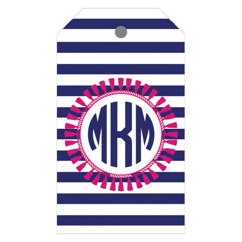 Tassel Monogram Gift Tags | More Colors