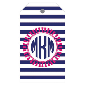Tassel Monogram Gift Tags | More Colors