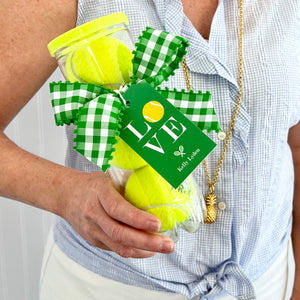 Tennis LOVE Personalized Gift Tags
