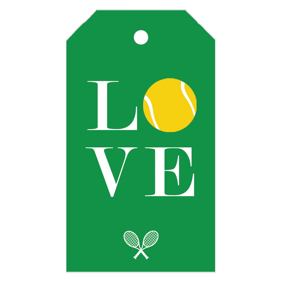 In Stock Gift Tags | Tennis LOVE