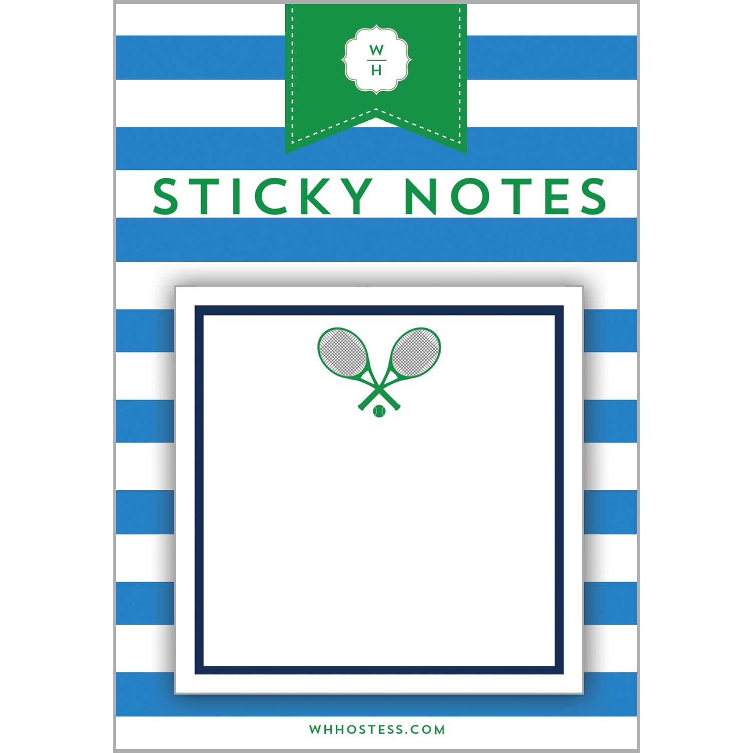 Tennis Single Sticky Note
