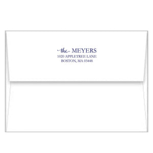 Transportation Baby Personalized Flat Notecards