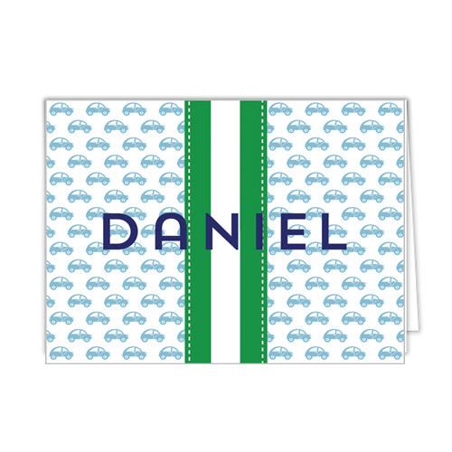 Transportation Personalized Folded Notecards - More Colors Wholesale