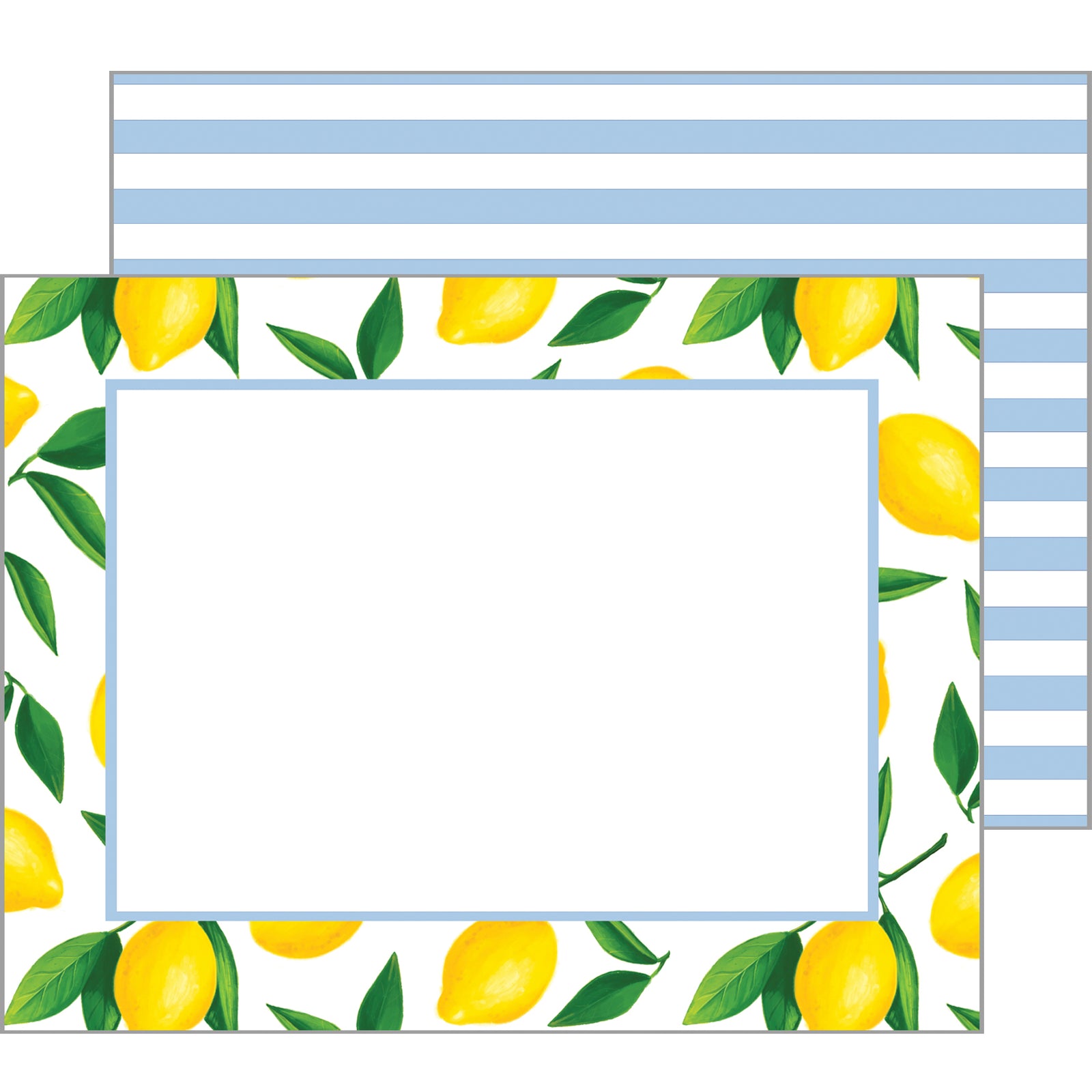 In Stock Flat Notecard Set of 10 | Lemons