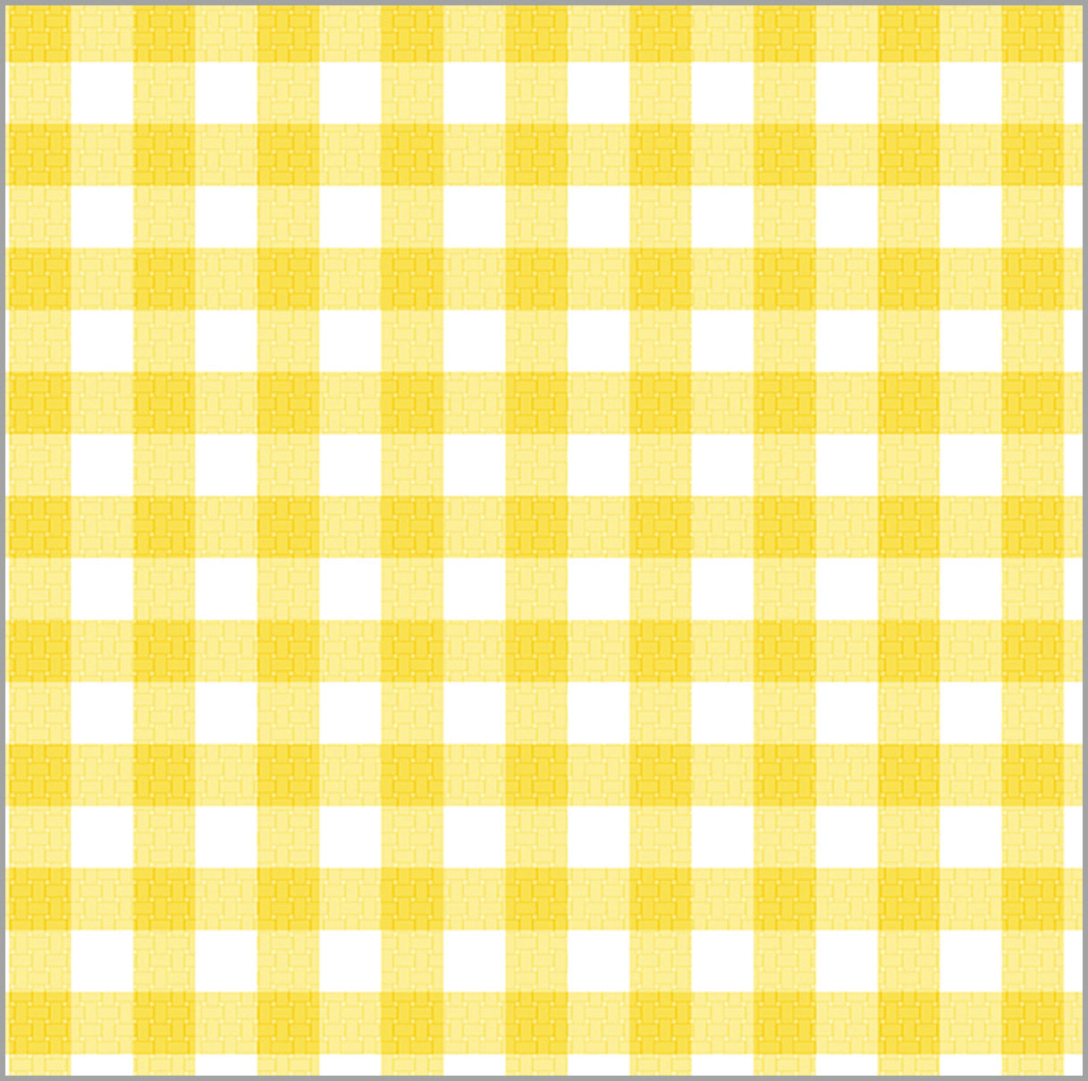In Stock Gingham Check Gift Wrap Sheets | Yellow
